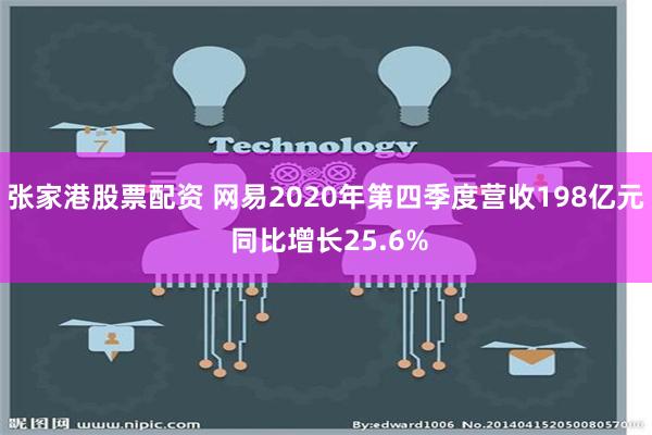 张家港股票配资 网易2020年第四季度营收198亿元 同比增长25.6%