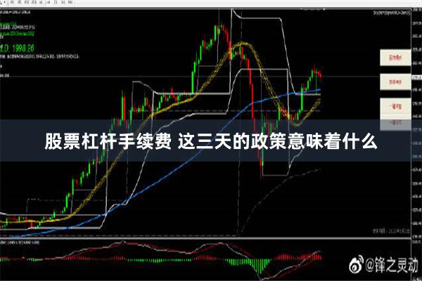 股票杠杆手续费 这三天的政策意味着什么