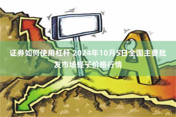 证券如何使用杠杆 2024年10月5日全国主要批发市场蛏子价格行情